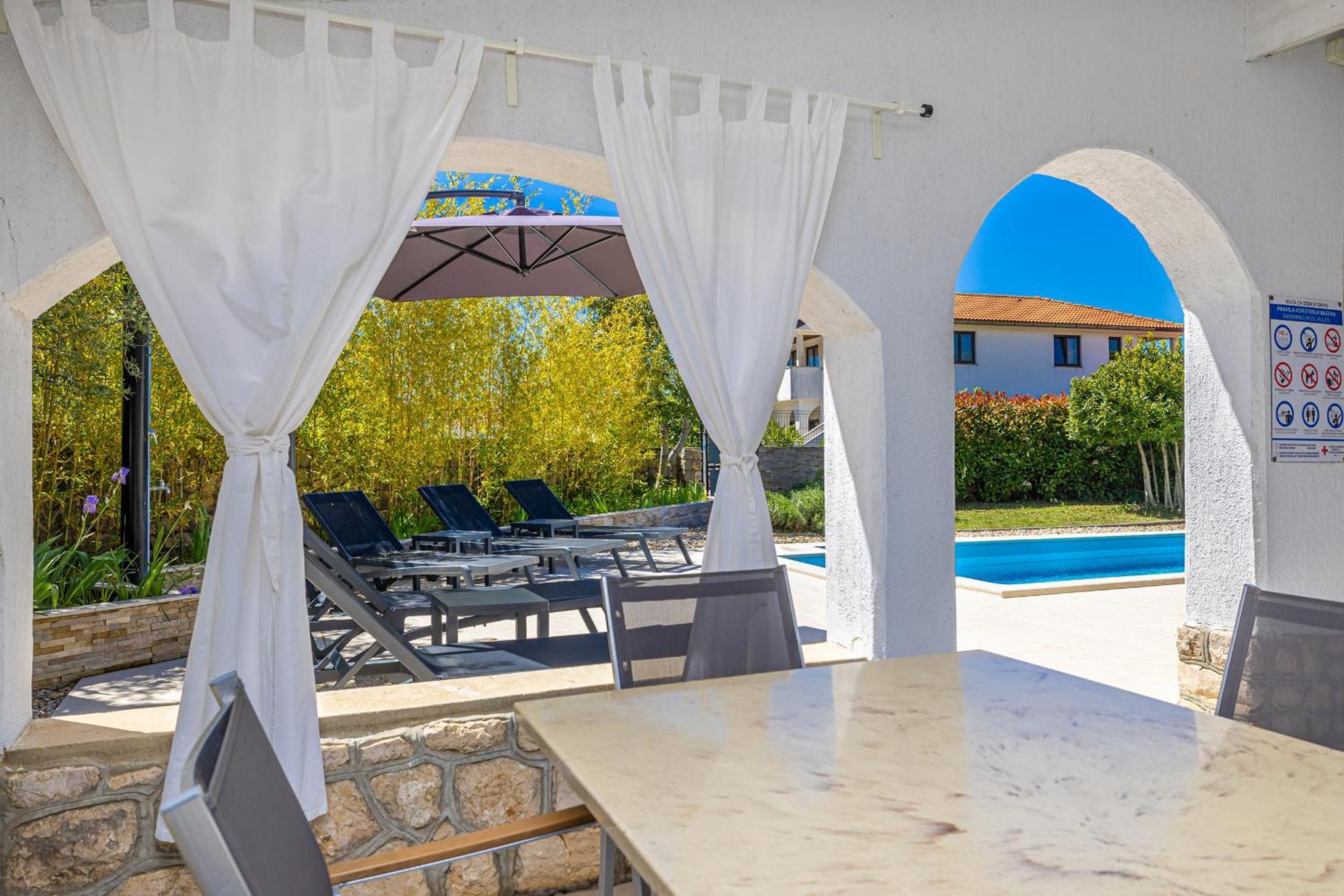Holiday House Kai With Private Pool Pinezići Kültér fotó